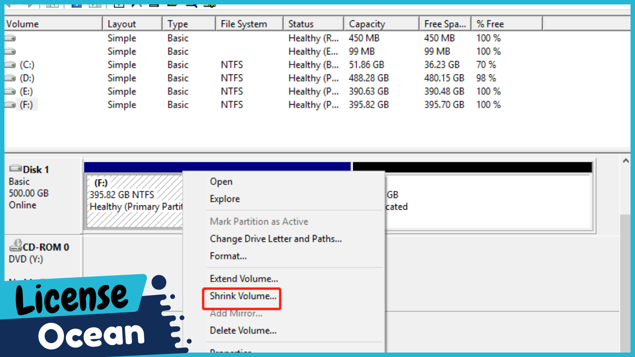 Cómo extender una partición en Windows