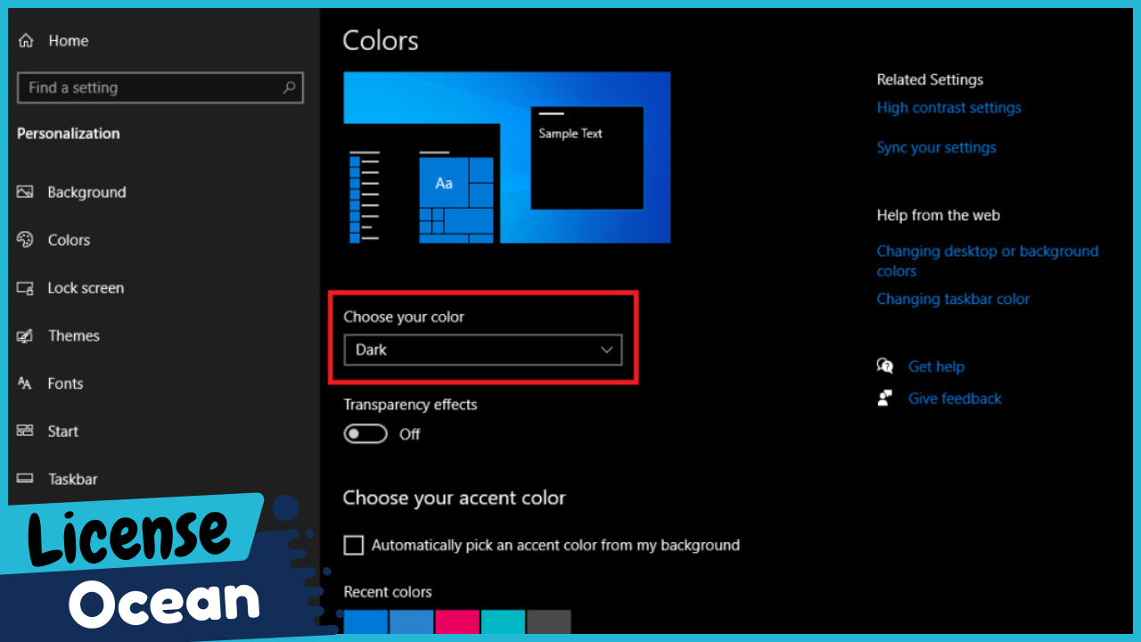 Cómo habilitar el modo oscuro en Windows