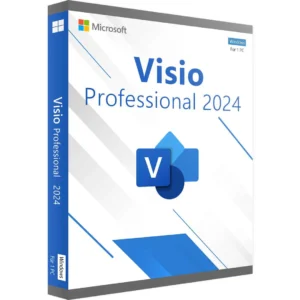 Microsoft Visio 2024 Professional – Licencia Digital para PC