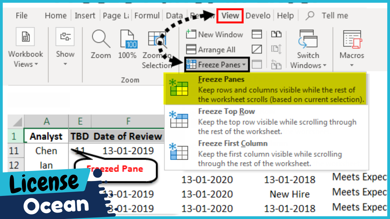 Cómo congelar paneles en Excel (2026 actualizado)