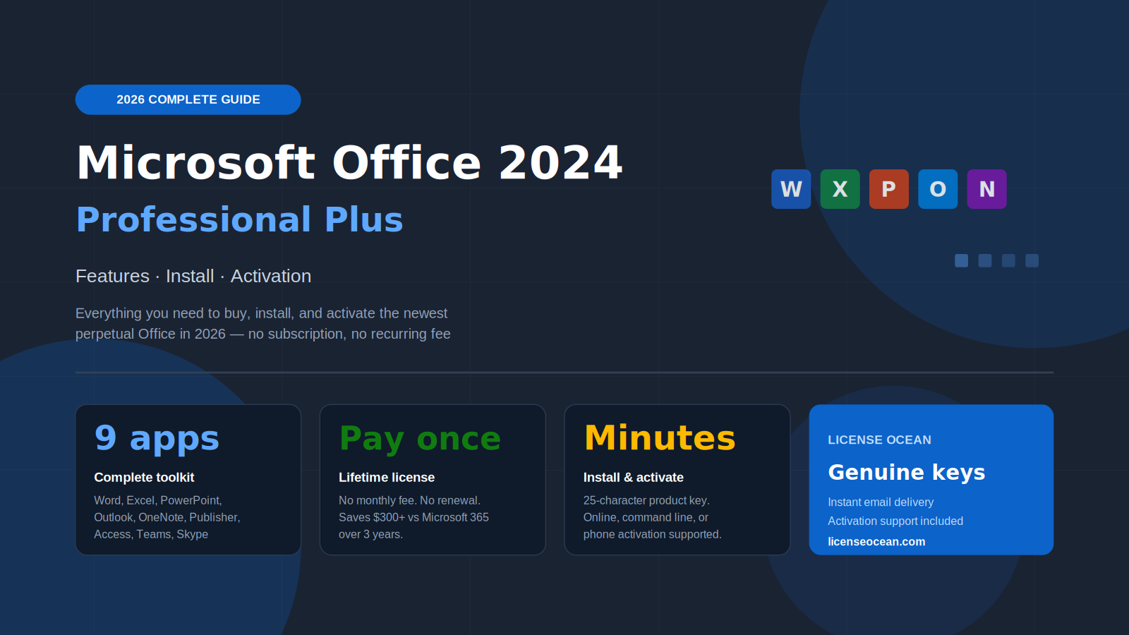 Microsoft Office 2024 Professional Plus Licencia Digital