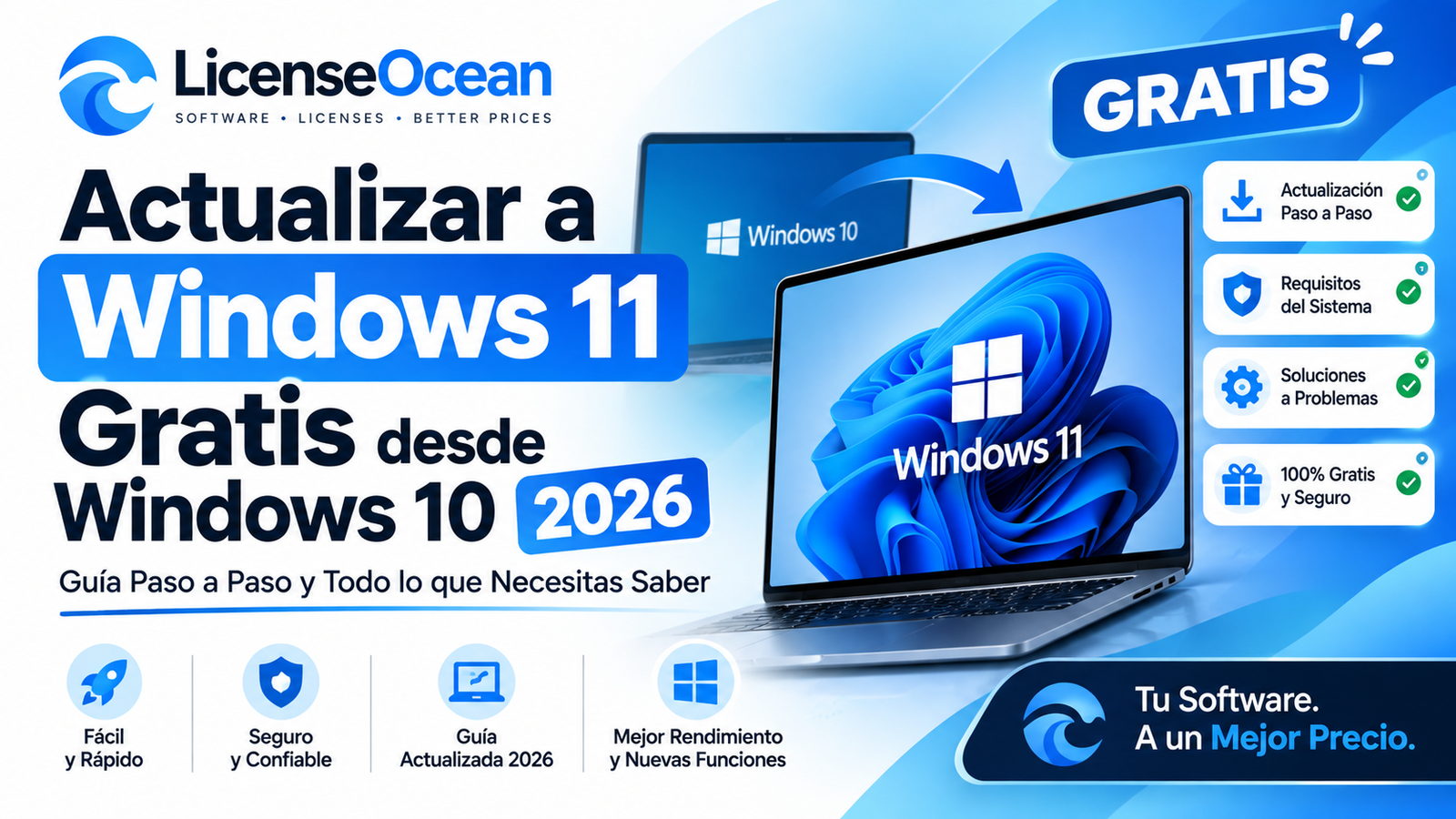 Actualizar a Windows 11 Gratis desde Windows 10: Guía 2026
