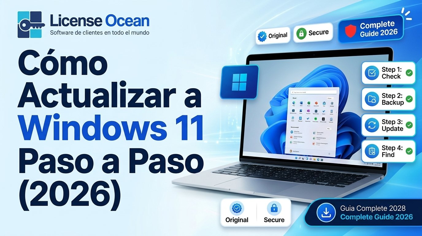 Cómo Actualizar a Windows 11 Paso a Paso (2026)